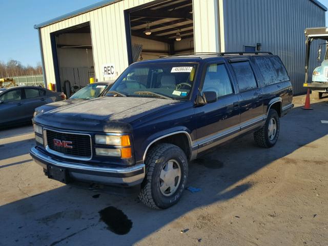 3GKFK16RXXG548243 - 1999 GMC SUBURBAN K BLUE photo 2