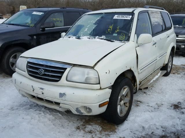 JS3TX92V624103460 - 2002 SUZUKI XL7 PLUS WHITE photo 2