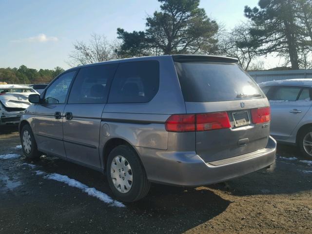 2HKRL1850YH525062 - 2000 HONDA ODYSSEY LX SILVER photo 3