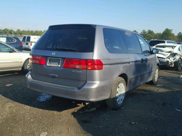 2HKRL1850YH525062 - 2000 HONDA ODYSSEY LX SILVER photo 4