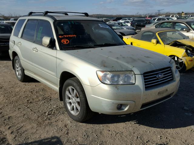 JF1SG65686H744806 - 2006 SUBARU FORESTER 2 GOLD photo 1
