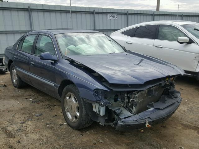 1LNHM97V52Y640542 - 2002 LINCOLN CONTINENTA BLUE photo 1