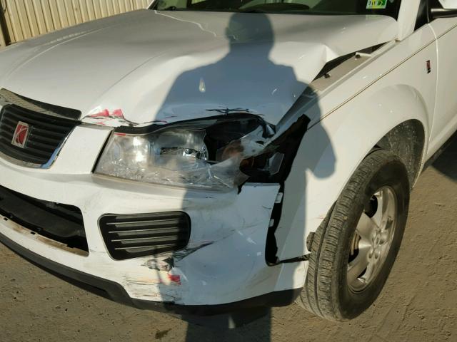 5GZCZ534X6S891327 - 2006 SATURN VUE WHITE photo 9