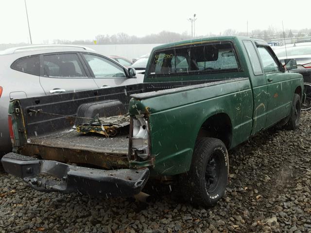 1GCCS19E5M2128188 - 1991 CHEVROLET S TRUCK S1 GREEN photo 4