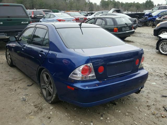 JTHBD182710031836 - 2001 LEXUS IS 300 BLUE photo 3