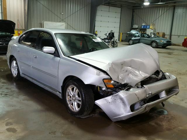 4S3BL616157229971 - 2005 SUBARU LEGACY 2.5 SILVER photo 1