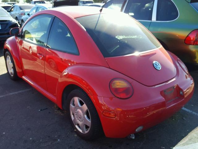 3VWBB61C7WM021428 - 1998 VOLKSWAGEN NEW BEETLE Qırmızı foto 3