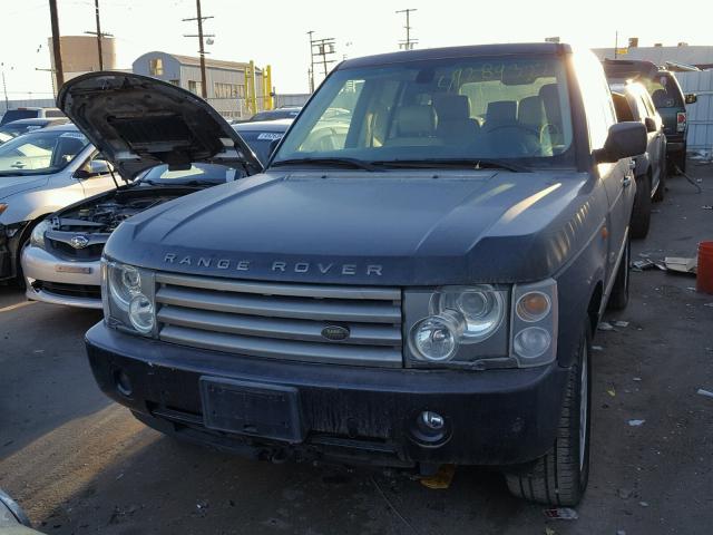 SALME11444A147036 - 2004 LAND ROVER RANGE ROVE GRAY photo 2