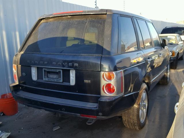 SALME11444A147036 - 2004 LAND ROVER RANGE ROVE GRAY photo 4