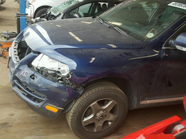 WVGBC67L84D026066 - 2004 VOLKSWAGEN TOUAREG 3. BLUE photo 9