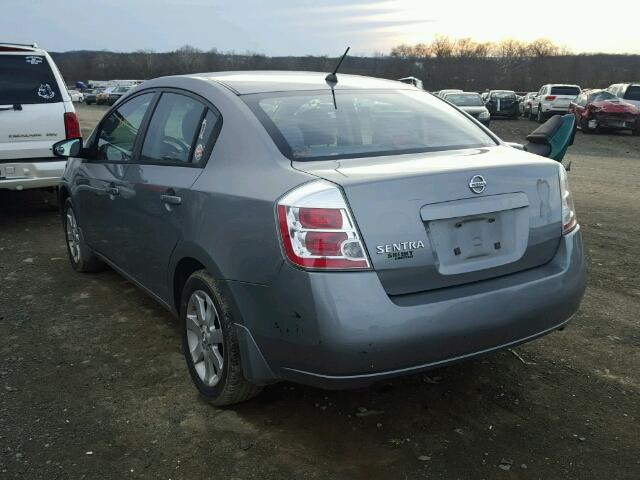 3N1AB61E08L671200 - 2008 NISSAN SENTRA 2.0 GRAY photo 3