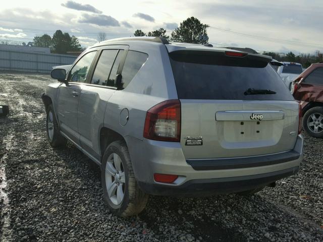 1C4NJDEBXED802611 - 2014 JEEP COMPASS LA GRAY photo 3