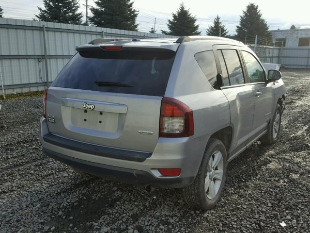 1C4NJDEBXED802611 - 2014 JEEP COMPASS LA GRAY photo 4