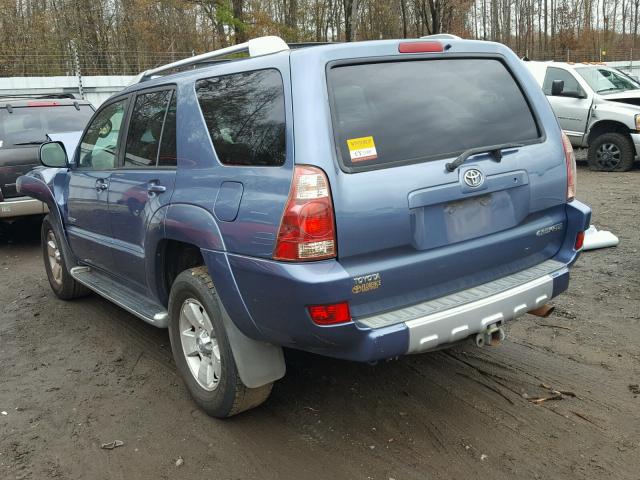 JTEZT17R338001461 - 2003 TOYOTA 4RUNNER LI BLUE photo 3