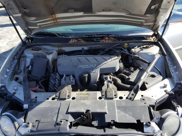 2G4WC532951321263 - 2005 BUICK LACROSSE C SILVER photo 7