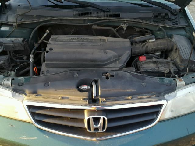 2HKRL18083H505400 - 2003 HONDA ODYSSEY EX GREEN photo 7