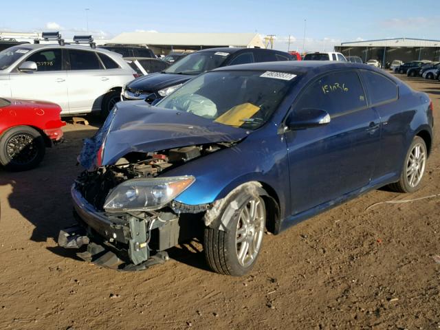 JTKDE167X50055875 - 2005 TOYOTA SCION TC 蓝色 照片 2