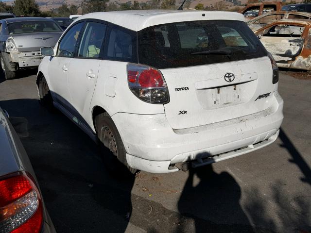 2T1KR32EX6C618370 - 2006 TOYOTA COROLLA MA WHITE photo 3