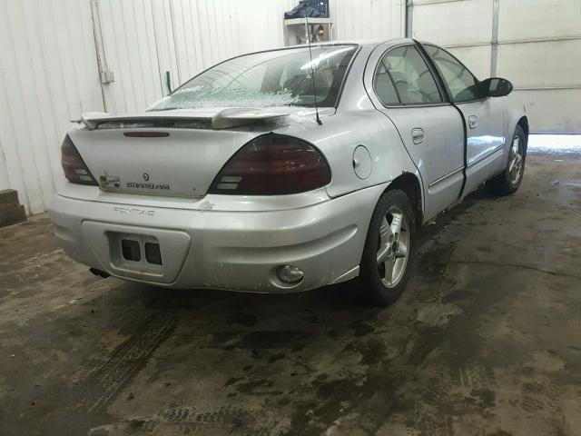 1G2NF52E63M583508 - 2003 PONTIAC GRAND AM S SILVER photo 4