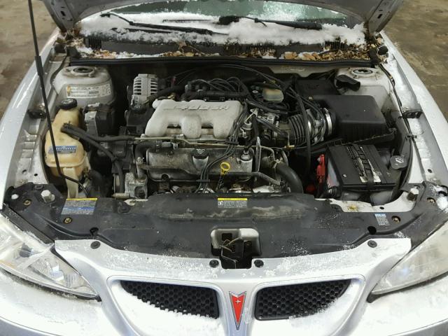 1G2NF52E63M583508 - 2003 PONTIAC GRAND AM S SILVER photo 7