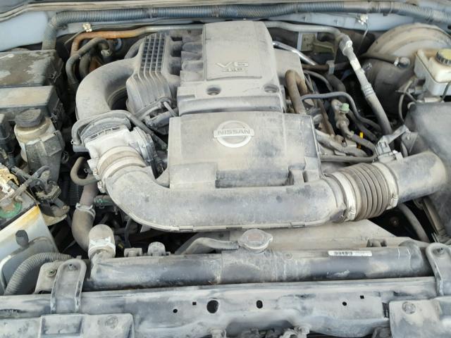 5N1AR1NN3BC619645 - 2011 NISSAN PATHFINDER SILVER photo 7