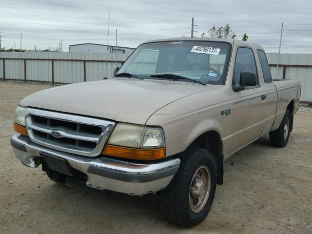 1FTYR14U5WPA18764 - 1998 FORD RANGER SUP TAN photo 2