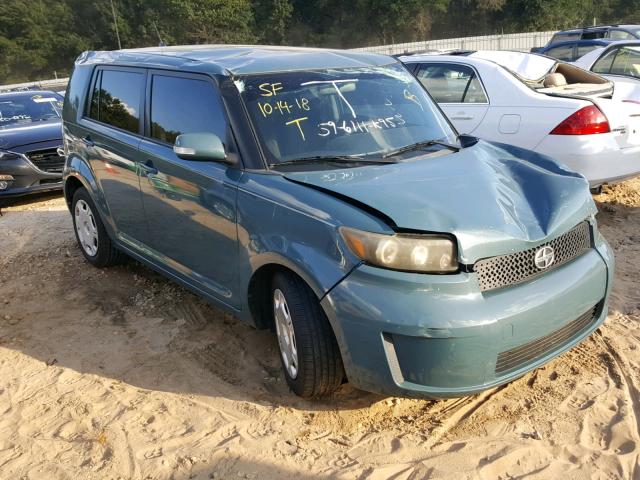 JTLKE50E881031462 - 2008 TOYOTA SCION XB TURQUOISE photo 1