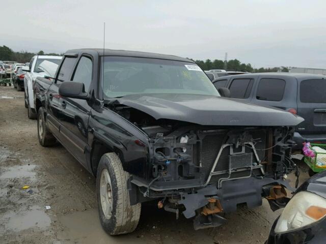 2GCEC13T451357427 - 2005 CHEVROLET SILVERADO BLACK photo 1