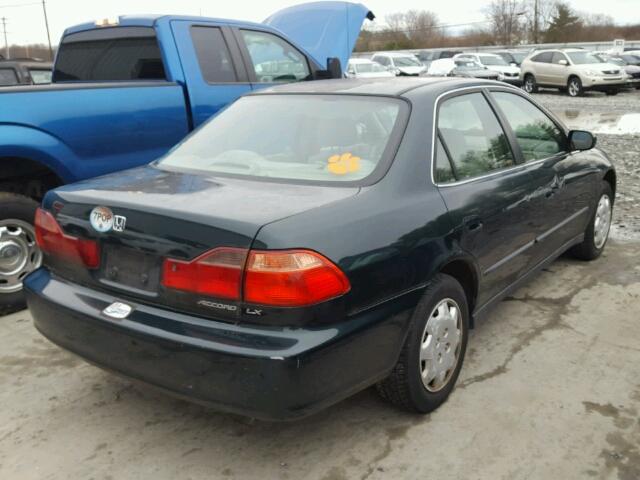 1HGCG5640WA122572 - 1998 HONDA ACCORD LX GREEN photo 4