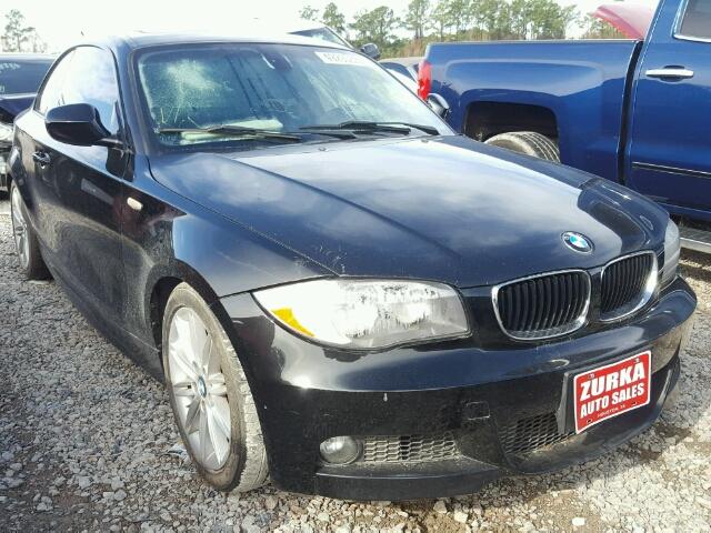 WBAUP7C51AVF07765 - 2010 BMW 128 I BLACK photo 1