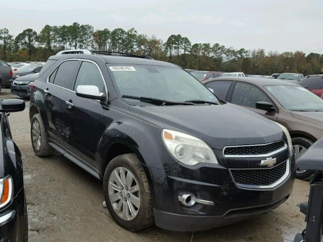 2CNALFEW9A6271266 - 2010 CHEVROLET EQUINOX LT BLACK photo 1