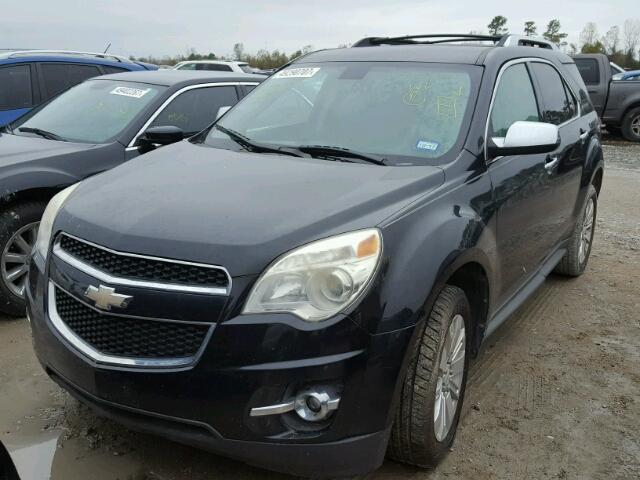 2CNALFEW9A6271266 - 2010 CHEVROLET EQUINOX LT BLACK photo 10