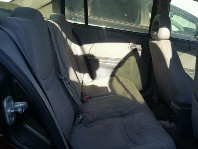 1G8AZ52F23Z113791 - 2003 SATURN ION LEVEL BURGUNDY photo 6