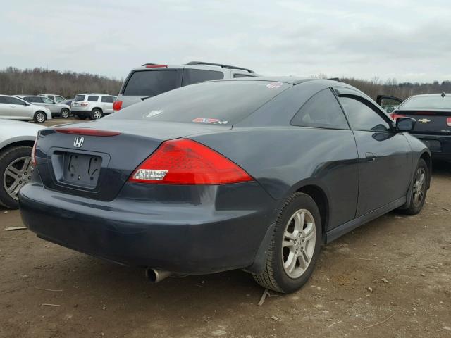 1HGCM72797A023903 - 2007 HONDA ACCORD EX CHARCOAL photo 4