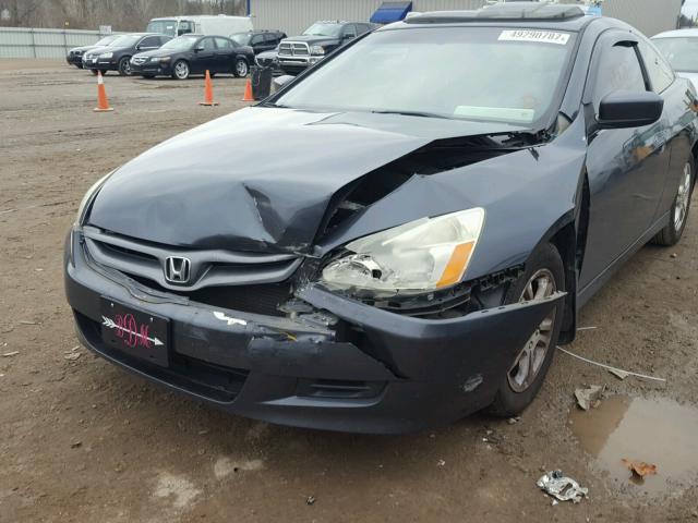 1HGCM72797A023903 - 2007 HONDA ACCORD EX CHARCOAL photo 9