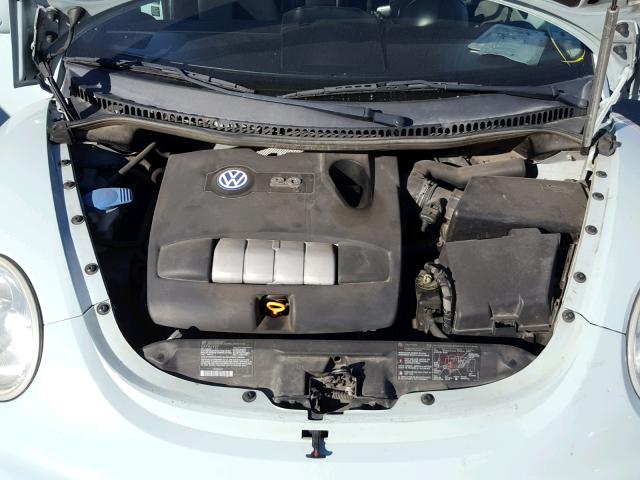 3VWCK21Y23M325903 - 2003 VOLKSWAGEN NEW BEETLE 蓝色 照片 7