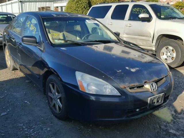 1HGCM66574A025860 - 2004 HONDA ACCORD EX BLACK photo 1