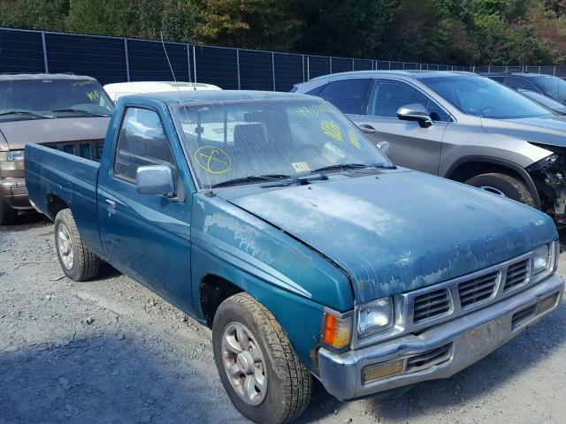 1N6SD11S0TC344317 - 1996 NISSAN TRUCK BASE GREEN photo 1