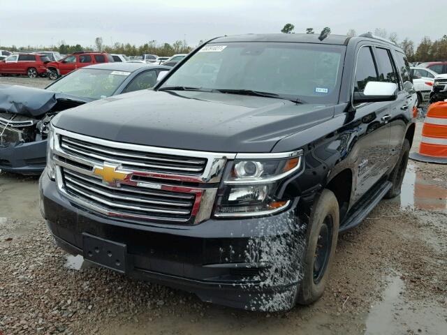 1GNSCCKCXFR215079 - 2015 CHEVROLET TAHOE C150 BLACK photo 2