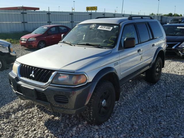 JA4MT31R83J004331 - 2003 MITSUBISHI MONTERO SP SILVER photo 2