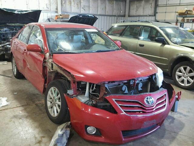 4T4BF3EK5BR136673 - 2011 TOYOTA CAMRY BASE RED photo 1