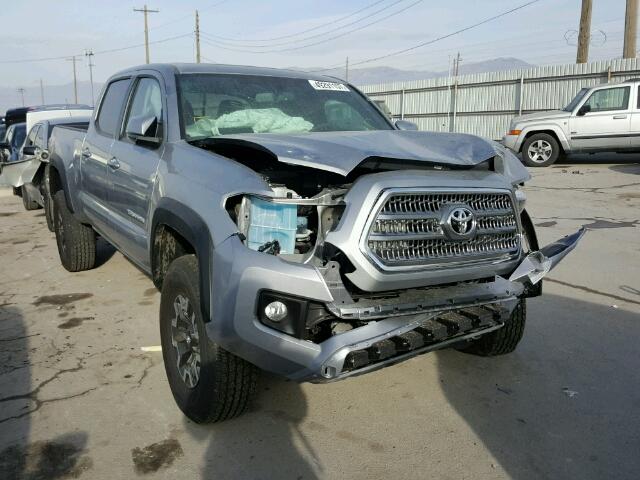 3TMDZ5BN3HM034018 - 2017 TOYOTA TACOMA DOU SILVER photo 1