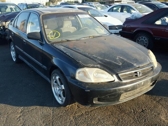 2HGEJ6677XH500609 - 1999 HONDA CIVIC LX BLACK photo 1