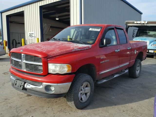 1D7HU18Z13S141304 - 2003 DODGE RAM 1500 S RED photo 2