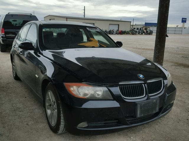 WBAVA37587NL12258 - 2007 BMW 328 I BLACK photo 1