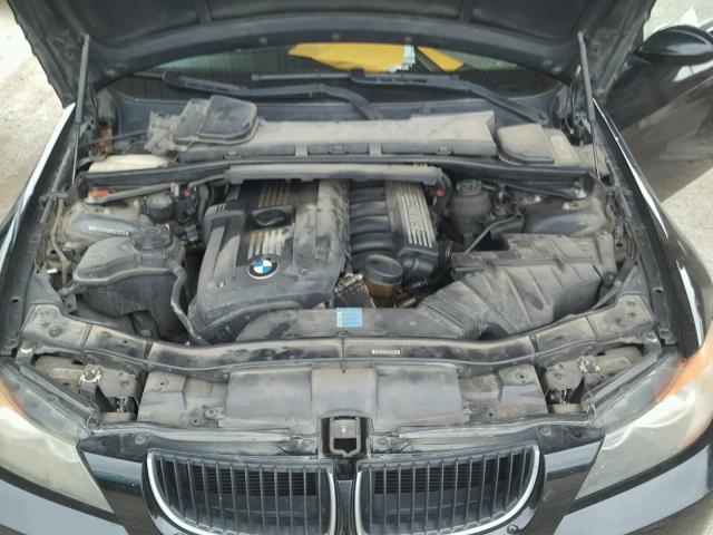 WBAVA37587NL12258 - 2007 BMW 328 I BLACK photo 7