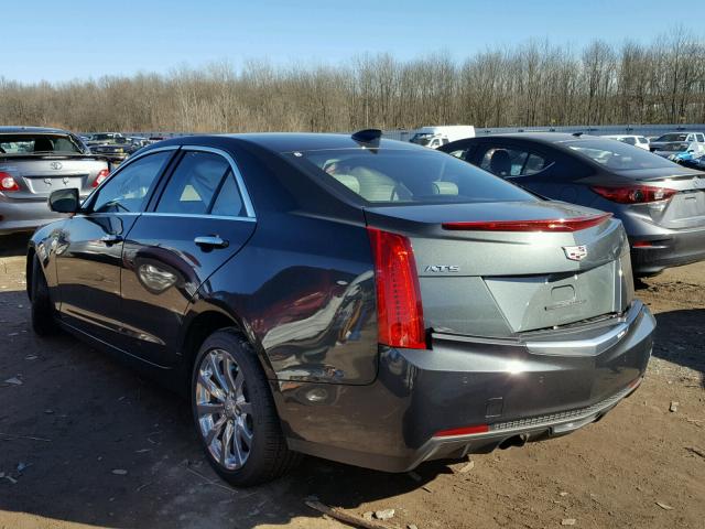 1G6AB5RX9H0187765 - 2017 CADILLAC ATS LUXURY CHARCOAL photo 3