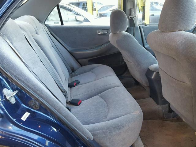 1HGCG56411A043520 - 2001 HONDA ACCORD LX BLUE photo 6