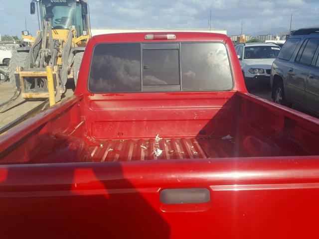 1FTYR10DX2TA54280 - 2002 FORD RANGER RED photo 6