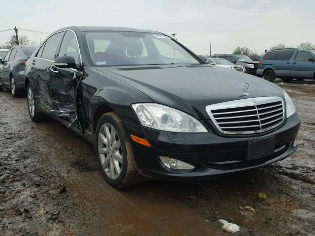 WDDNG86X37A125797 - 2007 MERCEDES-BENZ S 550 4MAT BLACK photo 1